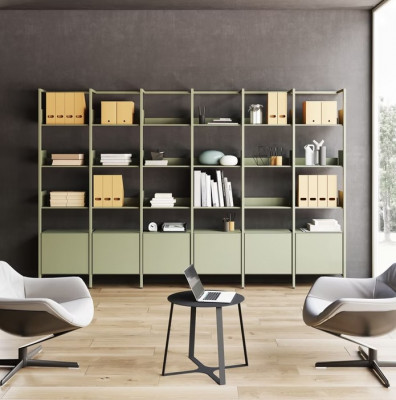 Libreria a muro Mikai